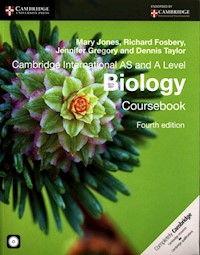 Cambridge International AS and A Level Biology Coursebook + CD-ROM - Jones Mary, Fosbery Richard, G - książka