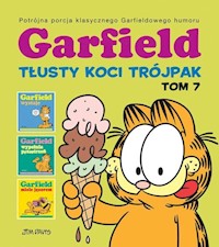 Garfield Tłusty koci trójpak Tom 7 - Jim Davis - książka
