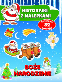 Boże Narodzenie. Historyjki z nalepkami - Wiśniewska Anna - książka