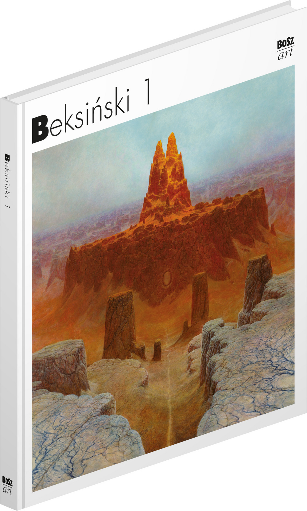 Beksiński 1 - miniatura albumu - Wiesław Banach, Zdzisław Beksiński - książka