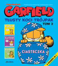 Garfield. Tłusty koci trójpak. Tom 2 - Jim Davis - książka