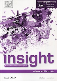 Insight Advanced Workbook with Online Practice - Sayer Mike - książka