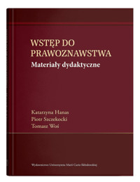 Wstęp do prawoznawstwa. - Hanas Katarzyna, Szczekocki Piotr, Woś Tomasz - książka