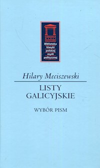Listy galicyjskie - Meciszewski Hilary - książka