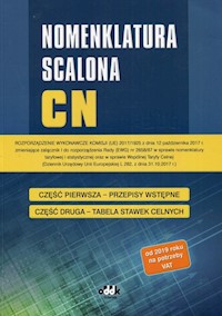 Nomenklatura scalona CN -  - książka