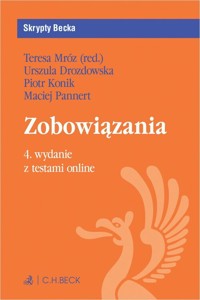 Zobowiązania z testami online - dr Urszula Drozdowska, dr hab. Piotr Konik, dr Maciej Pannert - książka