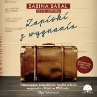 Zapiski z wygnania - Sabina Baral - audiobook + książka