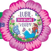 Lubię kolorować z elfem - duży format -  - książka