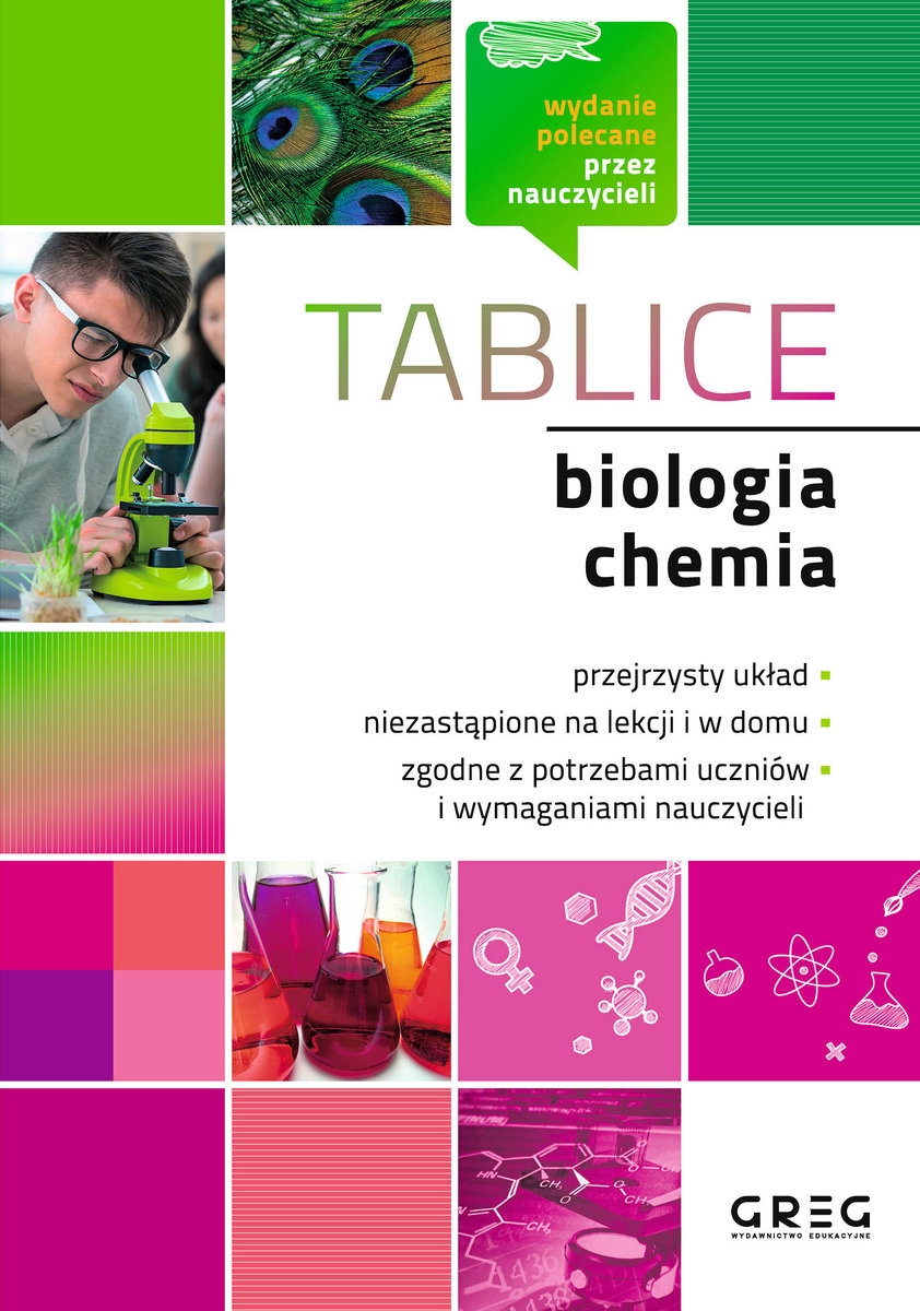 Tablice: biologia, chemia - zbiorowa praca - książka