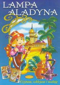 Lampa Aladyna Czytam wklejam maluję -  - książka