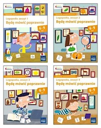 Owocna edukacja Zestaw Logopedia Będę mówić poprawnie Zeszyt 1-4 -  - książka