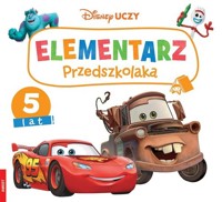 Disney Uczy mix Elementarz przedszkolaka 5 lat -  - książka