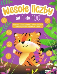 Wesołe liczby od 1 do 100 - zbiorowa praca - książka