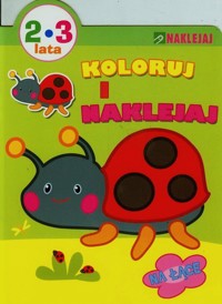 Koloruj i naklejaj Na łące 2-3 lata - Bender Alicja - książka