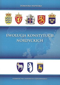 Ewolucja konstytucji nordyckich - Dominika Wapińska - książka