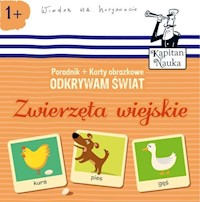 Odkrywam świat Zwierzęta wiejskie Książka + Karty obrazkowe -  - książka