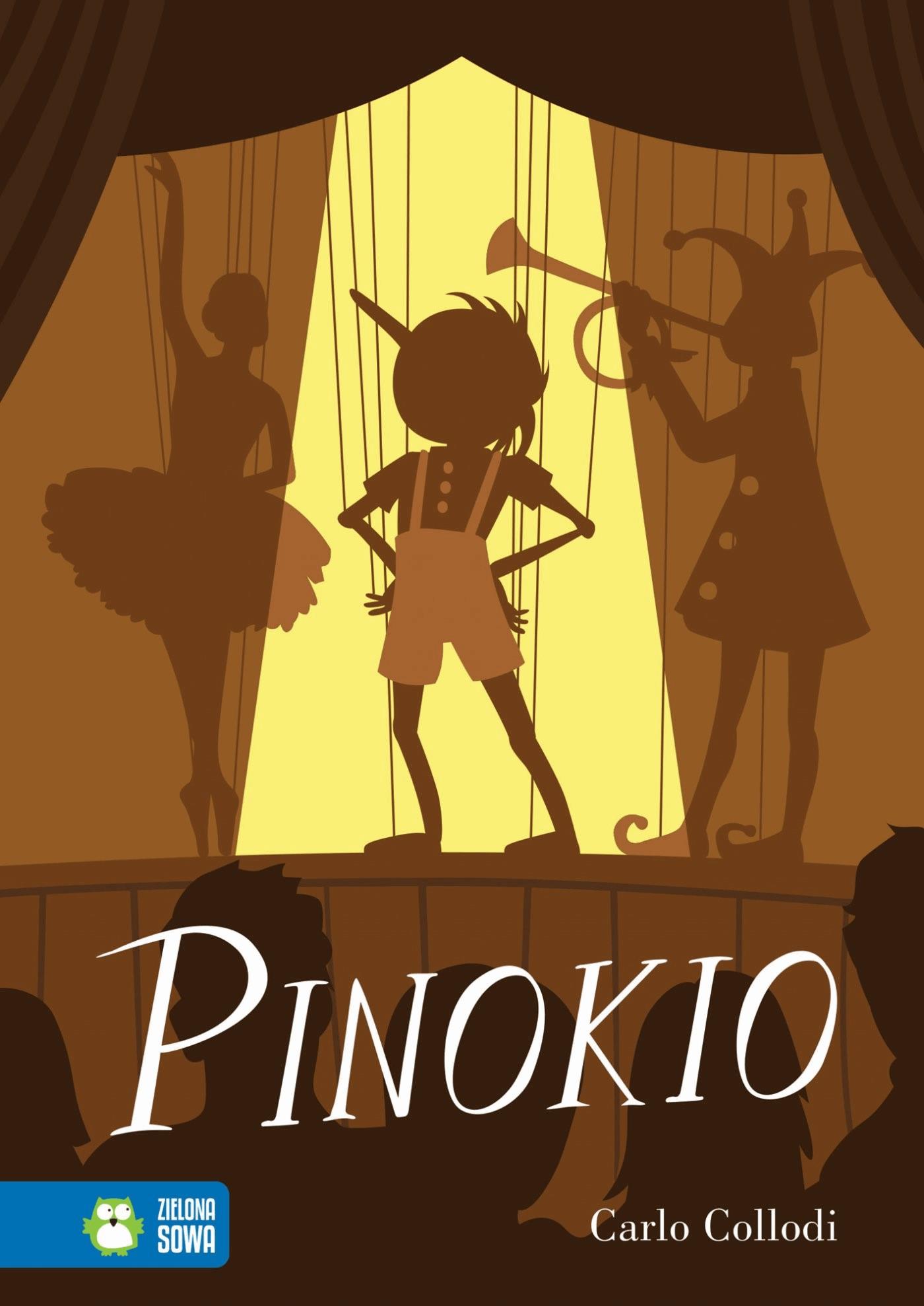 Okładka:Pinokio. Literatura klasyczna 