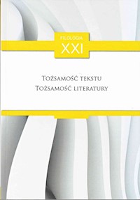 Tożsamość tekstu, tożsamość literatury -  - książka
