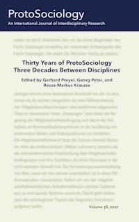 Thirty Years of ProtoSociology - Three Decades Between Disciplines - Georg Peter - ebook