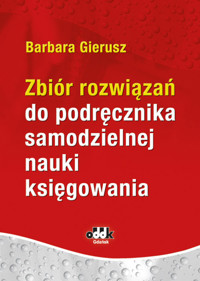 Zbiór rozwiązań do podręcznika samodzielnej nauki księgowania - Gierusz Barbara - książka