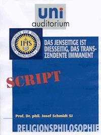 Religionsphilosophie, Teil 5 - Josef Schmidt - ebook