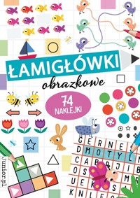 Łamigłówki obrazkowe z naklejkami -  - książka