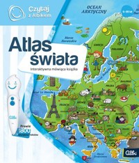Czytaj z Albikiem. Książka Atlas świata -  - książka