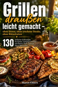 Grillen draußen leicht gemacht – ohne Stress, ohne trockene Steaks, ohne Rätselraten - Maren Ehlers - ebook