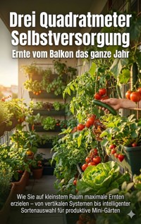 Drei Quadratmeter Selbstversorgung: Ernte vom Balkon das ganze Jahr - Leon Hartmann - ebook