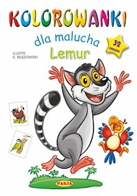 Kolorowanki dla malucha Lemur - Błędowski Ernest - książka