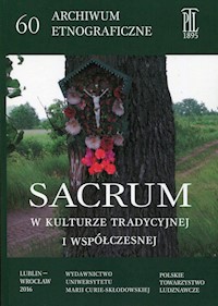Sacrum w kulturze tradycyjnej i współczesnej -  - książka