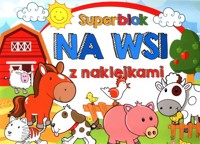 Superblok z naklejkami Na wsi -  - książka