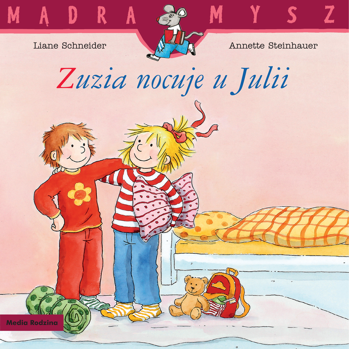Mądra Mysz. Zuzia nocuje u Julii - Liane Schneider - książka