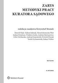 Zarys metodyki pracy kuratora sądowego -  - książka