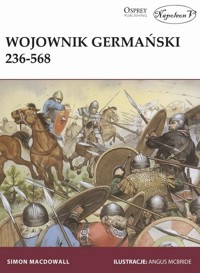 Wojownik germański 236-568 - Simon MacDowall - książka