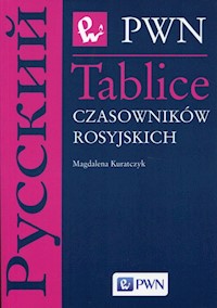 Tablice czasowników rosyjskich - Magdalena Kuratczyk - książka