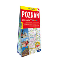 Poznań papierowy plan miasta 1:20 000 -  - książka