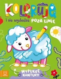 Koloruję i nie wychodzę poza linię - z owieczką. Wypukłe kontury - Podgórska Anna - książka