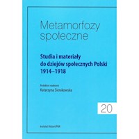 Metamorfozy społeczne Tom 20 - zbiorowa praca - książka