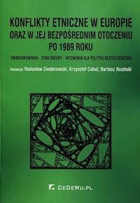 Konflikty etniczne w Europie oraz w jej bezpośrednim otoczeniu po 1989 roku -  - książka