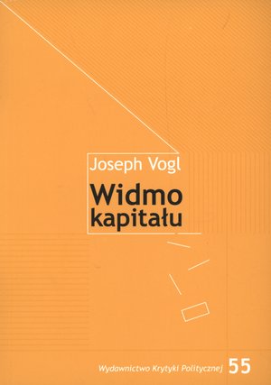 Widmo kapitału - Joseph Vogl - książka