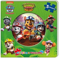 Psi Patrol Książka z puzzlami -  - książka
