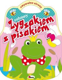 Zygzakiem z pisakiem Zabawy -  - książka