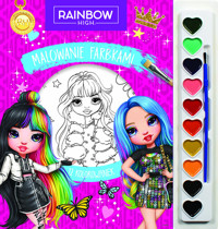 Malowanie farbkami. Rainbow High -  - książka