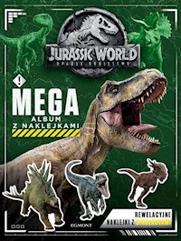 Jurassic World 2 Megaalbum z naklejkami - Pallant Katrina - książka