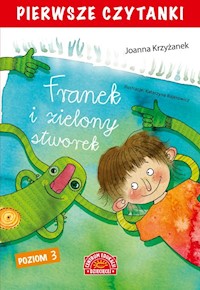Pierwsze czytanki Franek i zielony stworek Poziom 3 - Krzyżanek Joanna - książka
