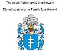 The noble Polish family Myslikowski. Die adlige polnische Familie Myslikowski. - Werner Zurek - ebook