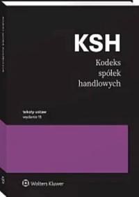Kodeks spółek handlowych Przepisy -  - książka