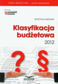 Klasyfikacja budżetowa 2012 z płytą CD - Krystyna Gąsiorek - książka
