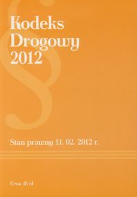 Kodeks Drogowy 2012 -  - książka